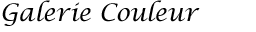 galerie couleur